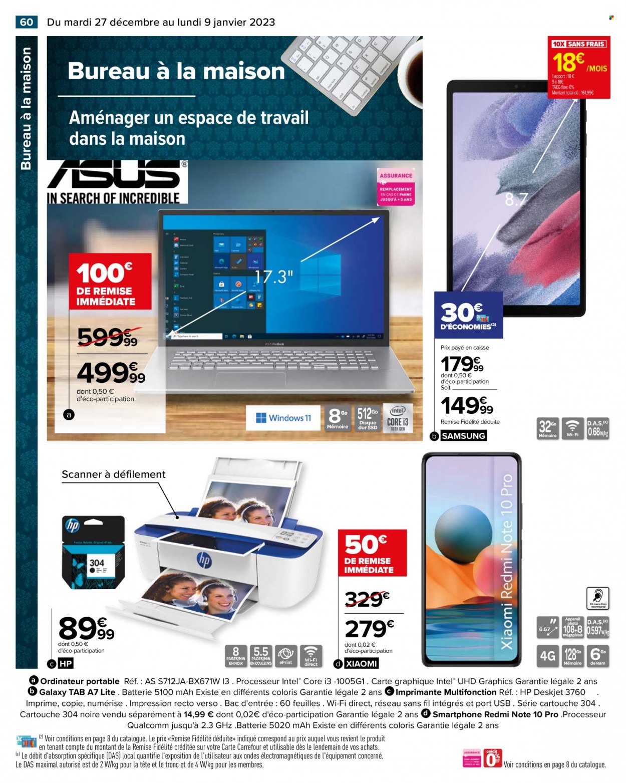 Catalogue Carrefour Hypermarchés - 27/12/2022 - 09/01/2023. Page 63