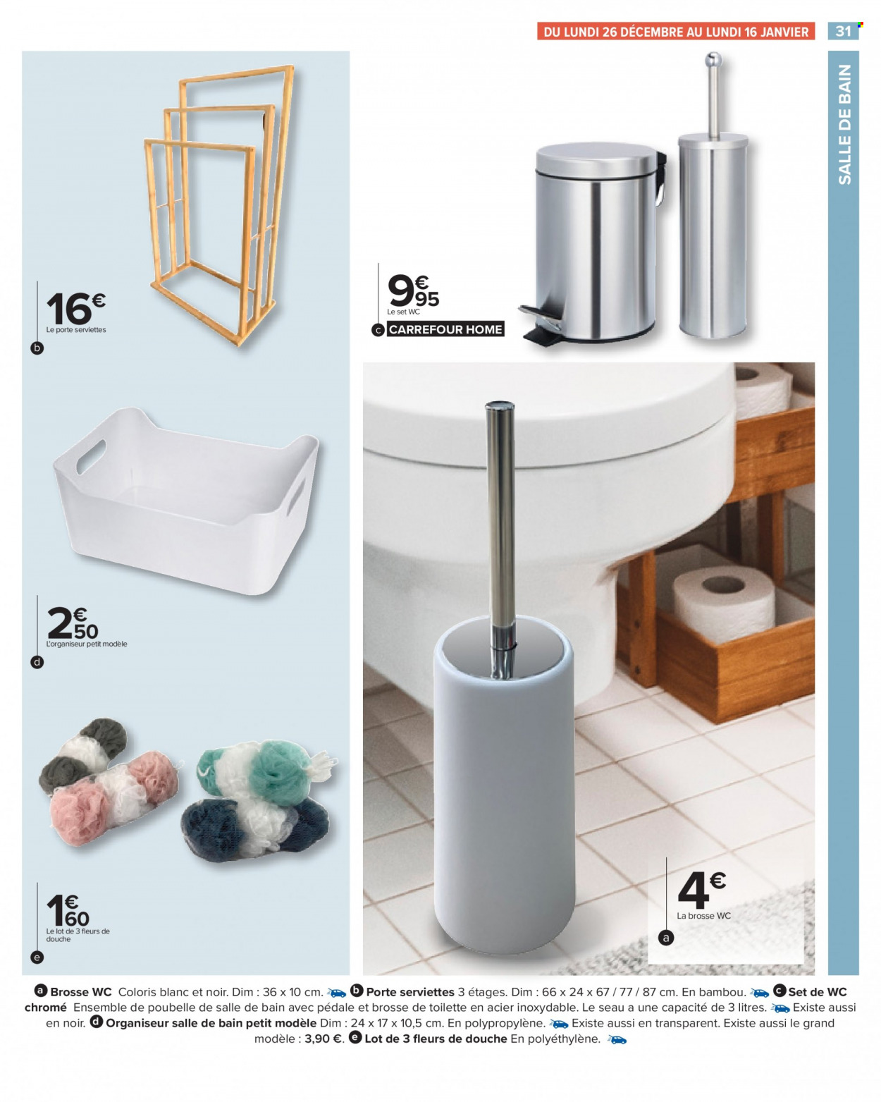 Catalogue Carrefour Hypermarchés - 26/12/2022 - 09/01/2023. Page 31