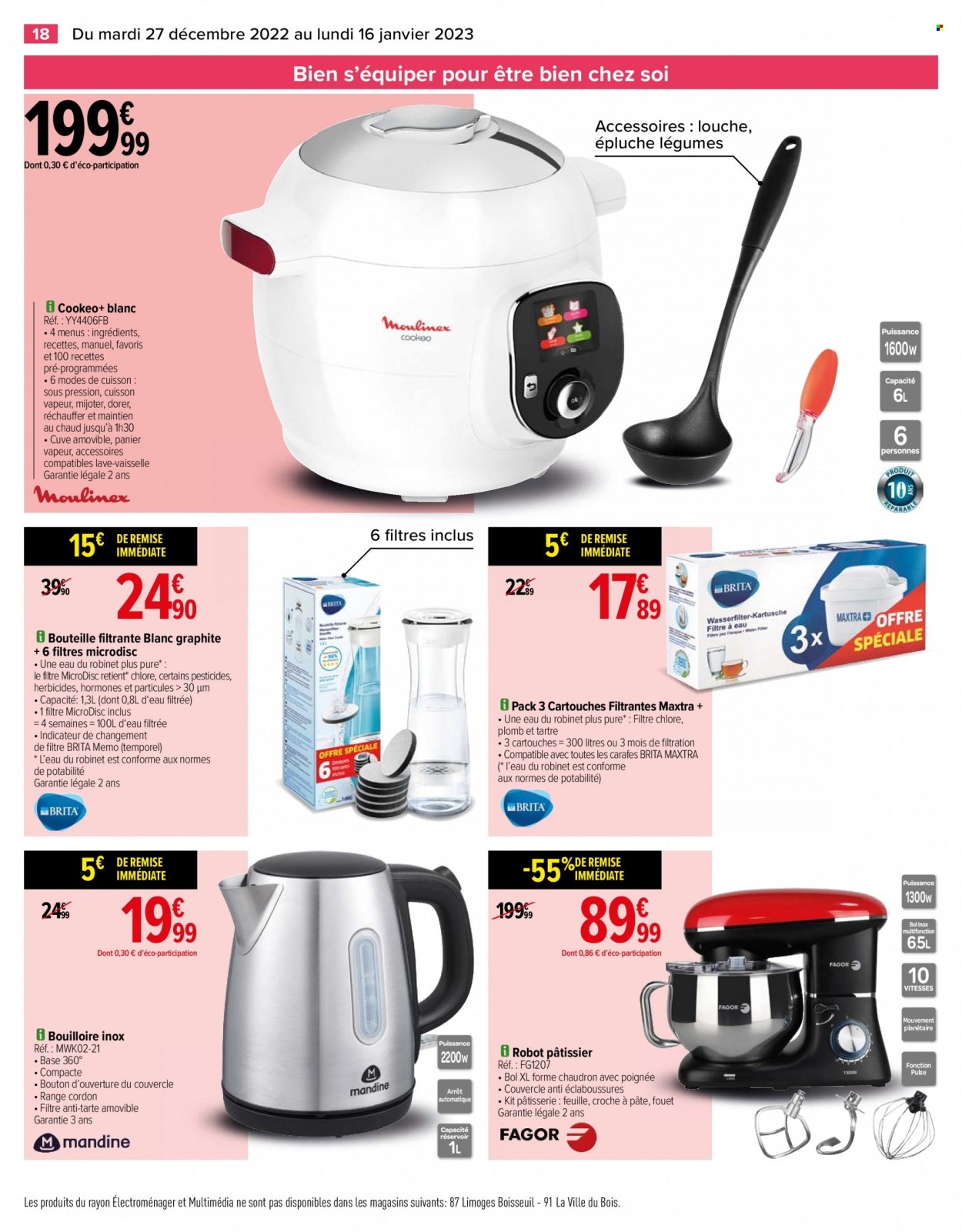 Catalogue Carrefour Hypermarchés - 27/12/2022 - 16/01/2023. Page 18
