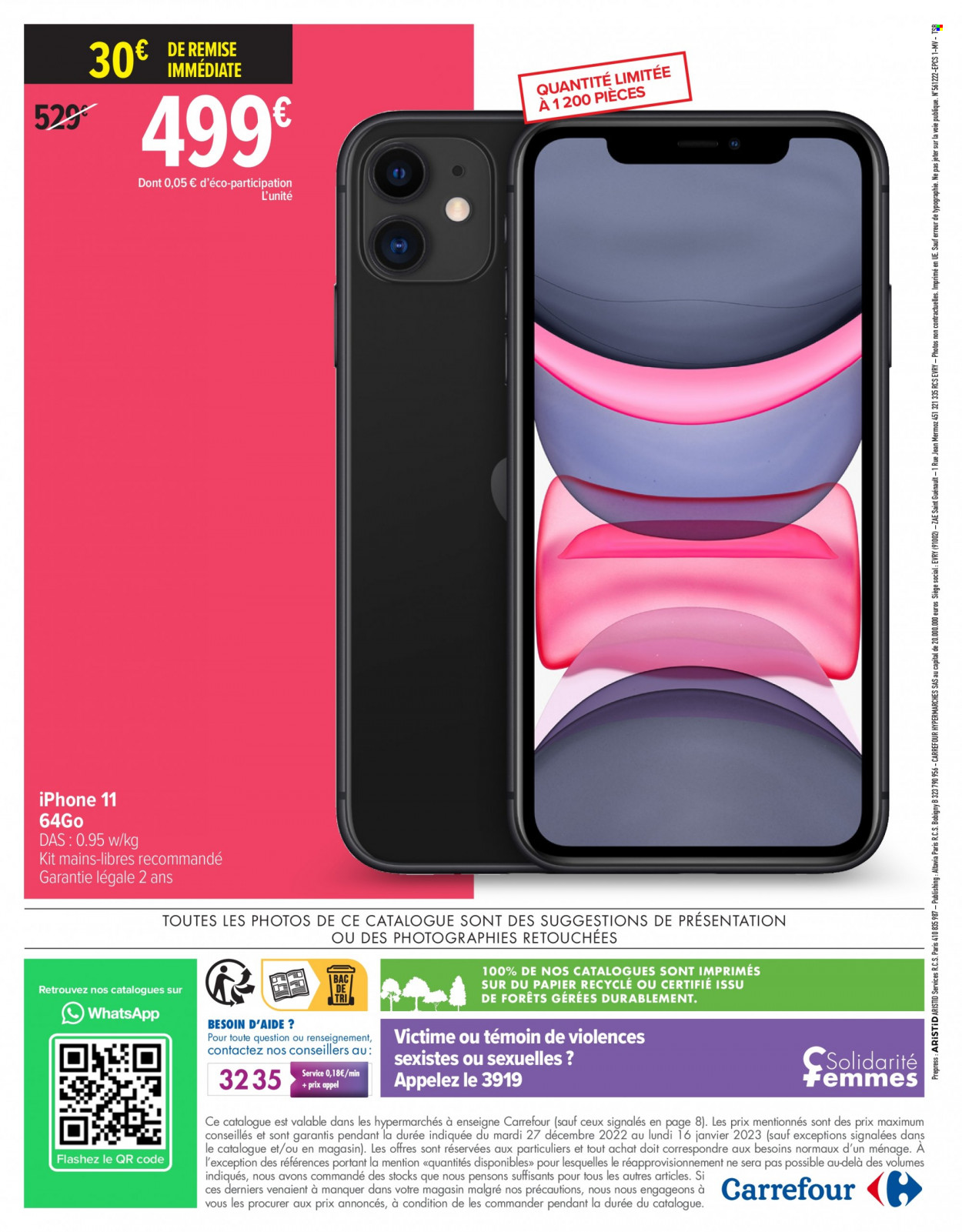 Catalogue Carrefour Hypermarchés - 27/12/2022 - 16/01/2023. Page 24