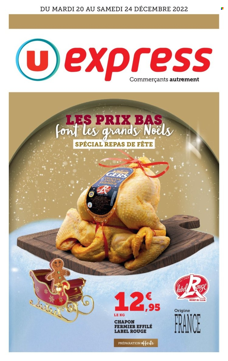 Catalogue U express - 20/12/2022 - 24/12/2022. Page 1