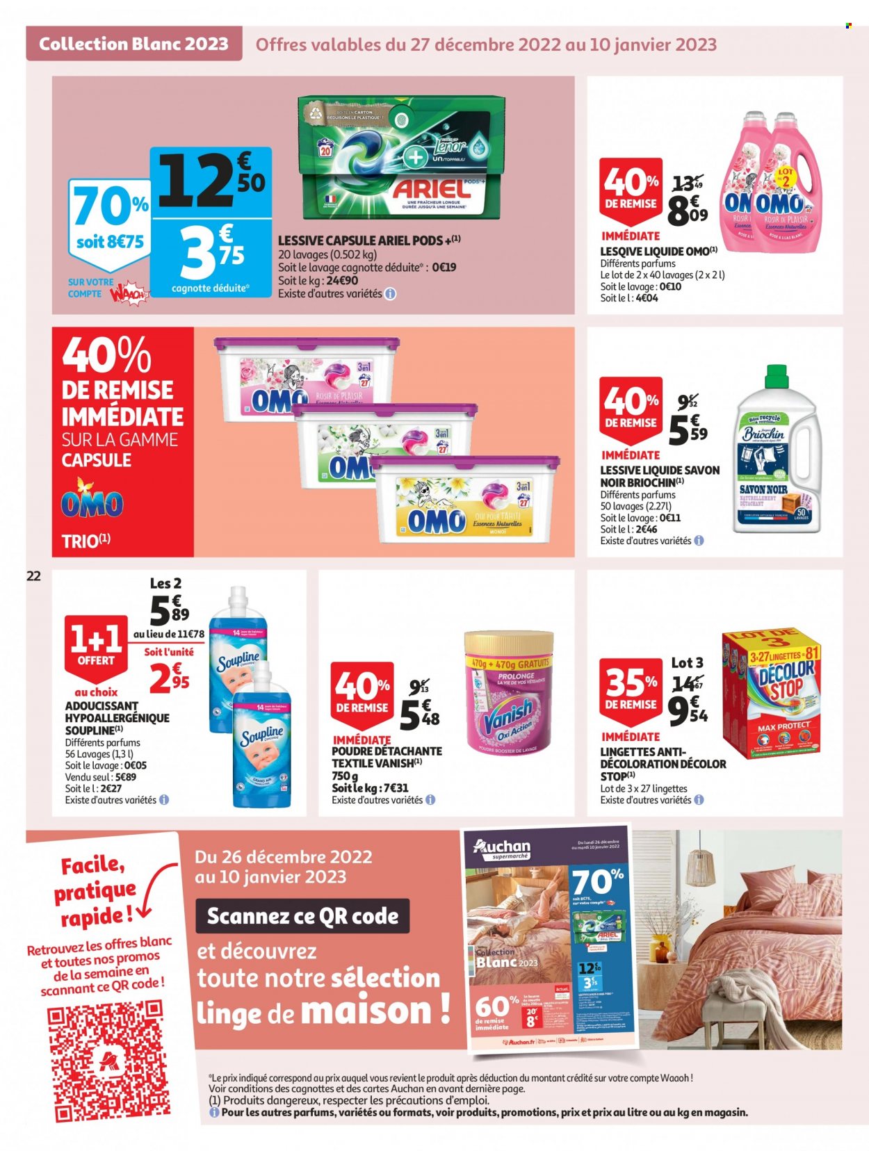 Catalogue Auchan - 27/12/2022 - 31/12/2022. Page 22