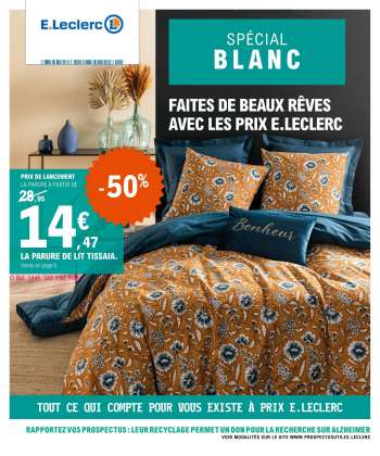 Catalogue E.Leclerc - 27/12/2022 - 07/01/2023.