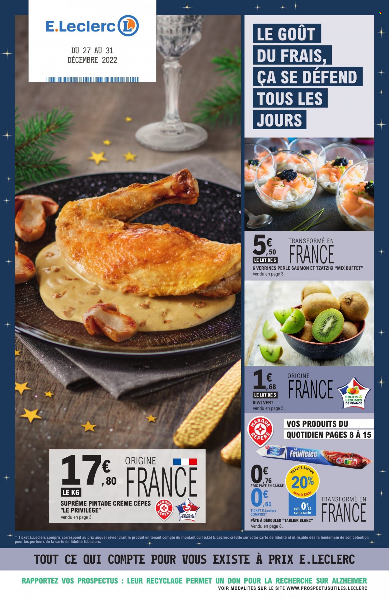 Catalogue E.Leclerc - 27/12/2022 - 31/12/2022. Page 1