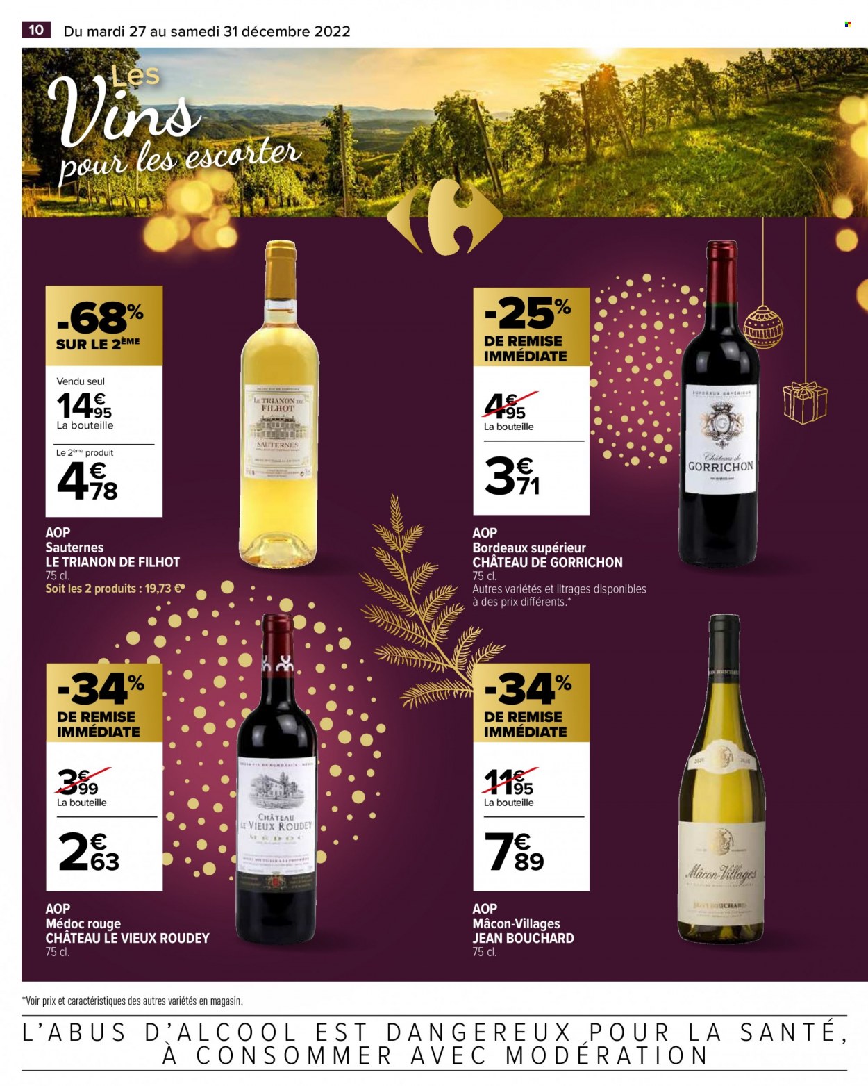 Catalogue Carrefour Hypermarchés - 27/12/2022 - 31/12/2022. Page 10