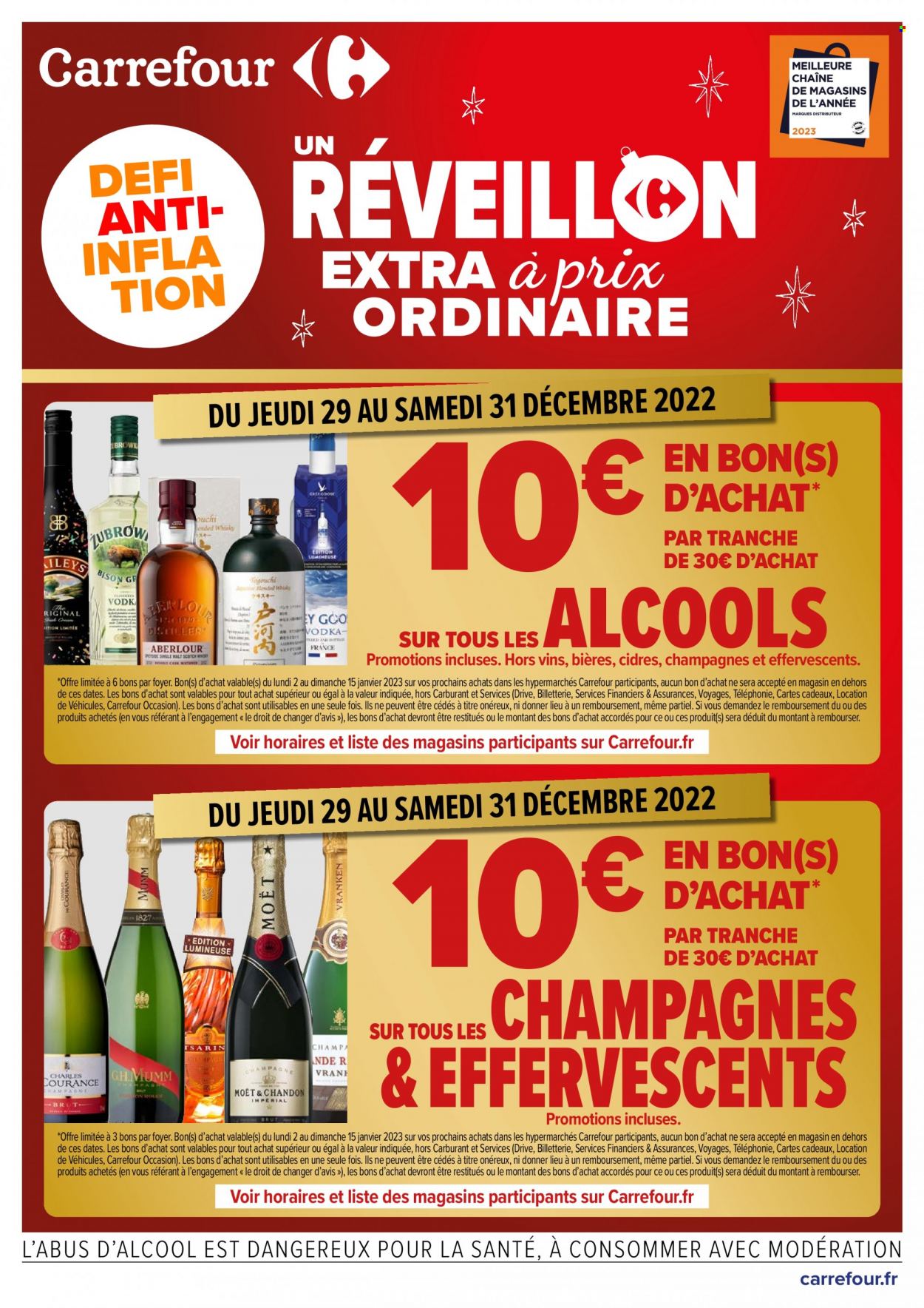 Catalogue Carrefour Hypermarchés - 29/12/2022 - 31/12/2022. Page 1