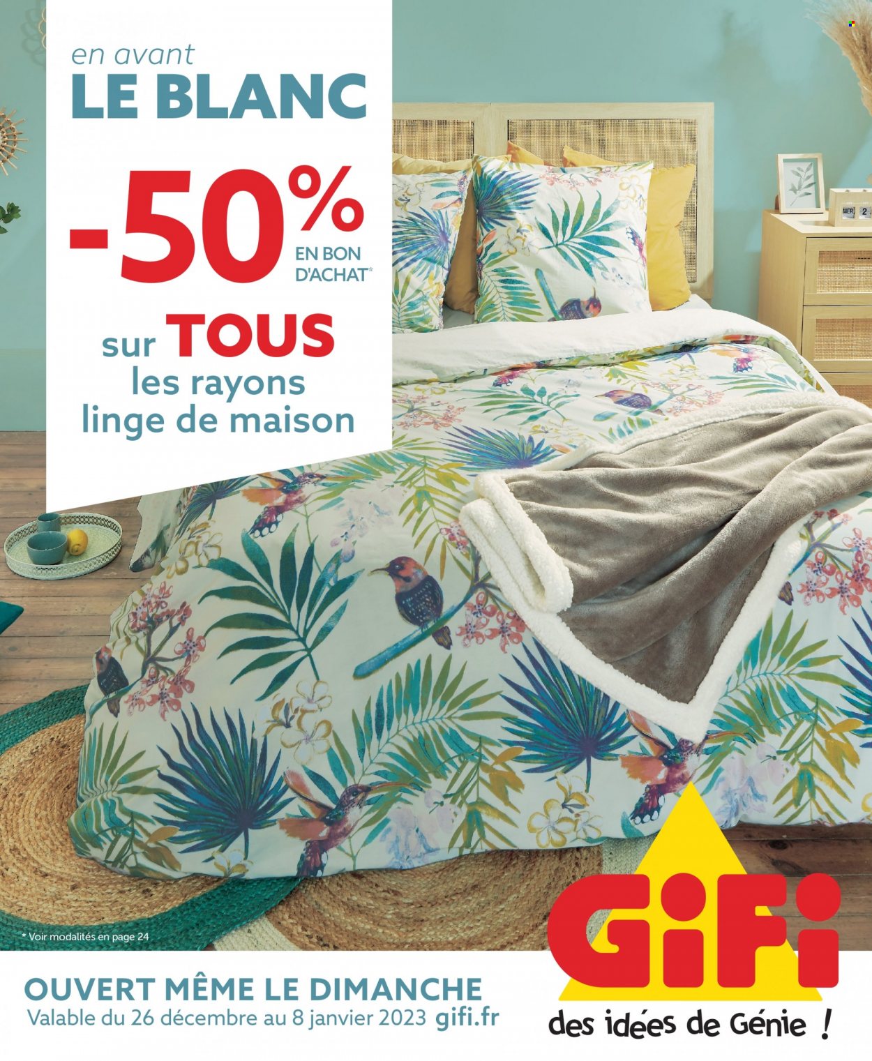 Catalogue GiFi - 26/12/2022 - 08/01/2023. Page 1
