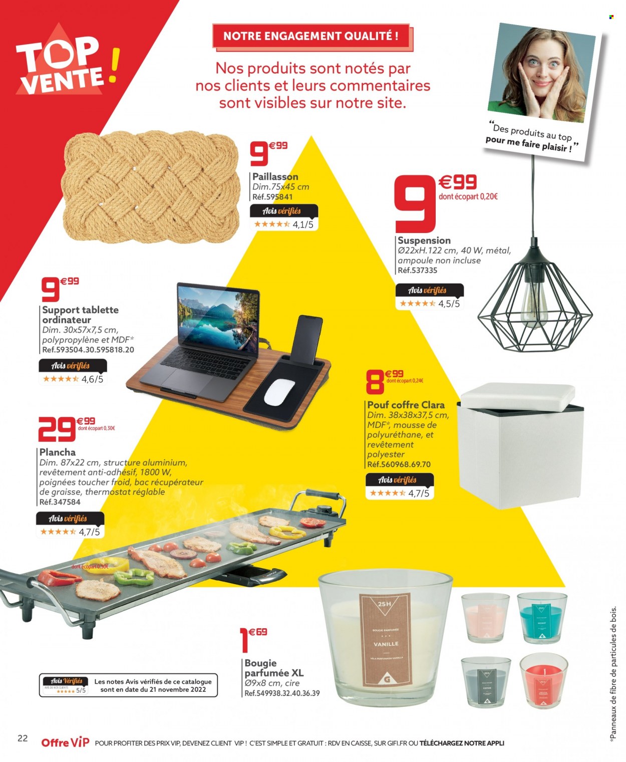 Catalogue GiFi - 26/12/2022 - 08/01/2023. Page 22
