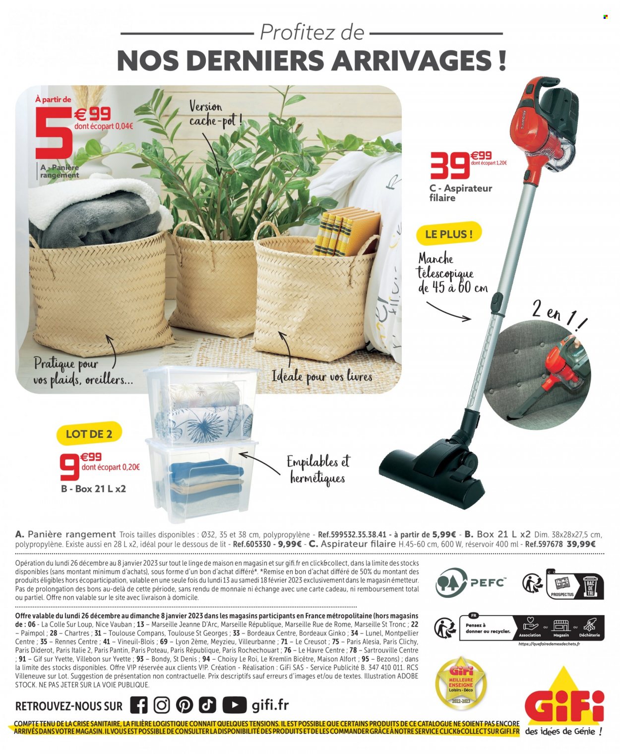 Catalogue GiFi - 26/12/2022 - 08/01/2023. Page 24