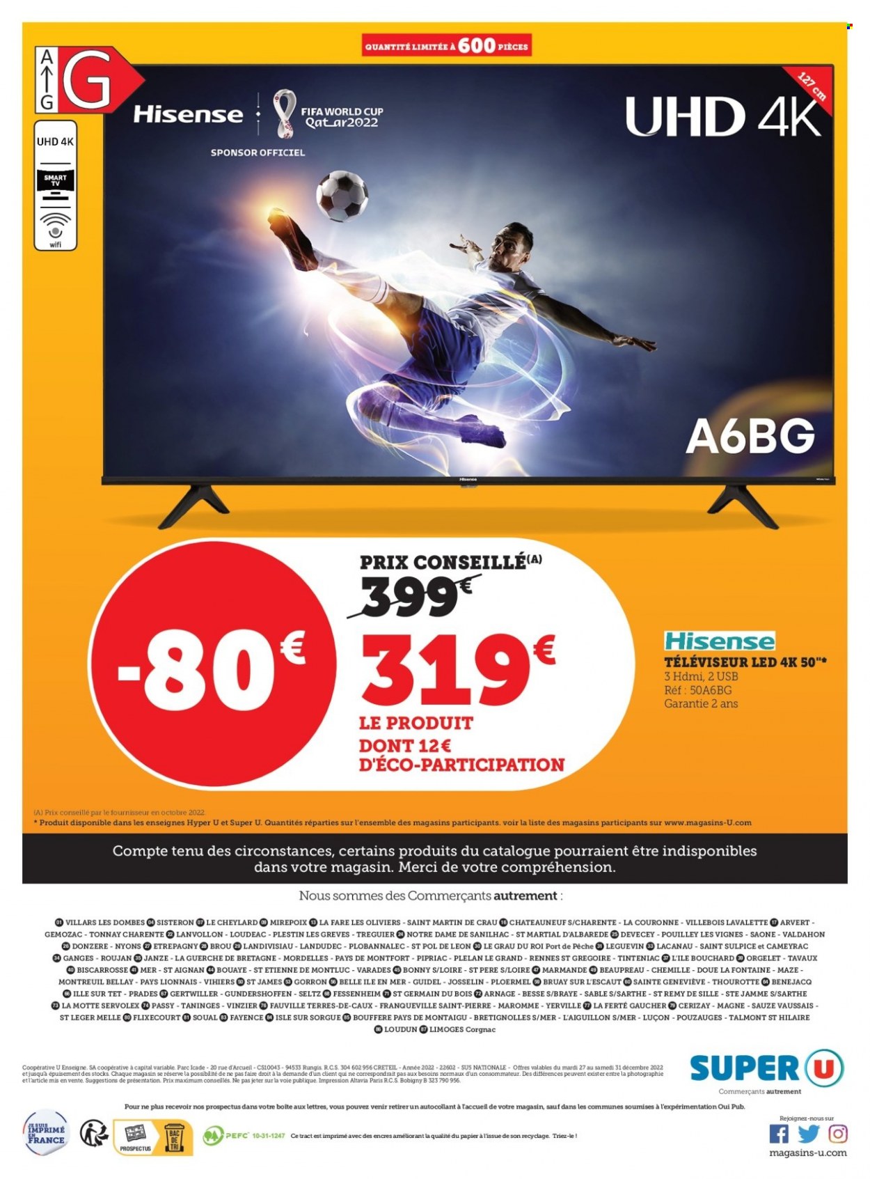 Catalogue SUPER U - 27/12/2022 - 31/12/2022. Page 4