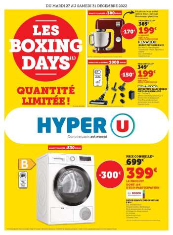 Catalogue HYPER U - 27/12/2022 - 31/12/2022.