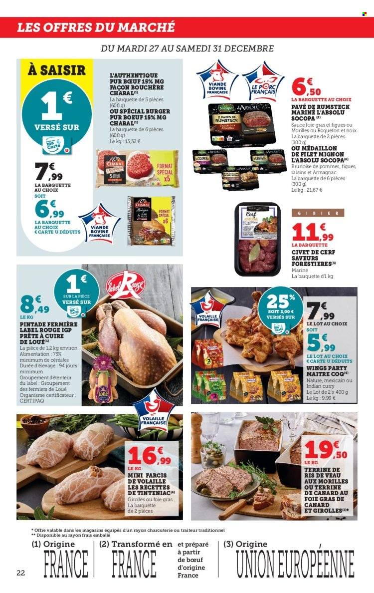 Catalogue SUPER U - 27/12/2022 - 08/01/2023. Page 22