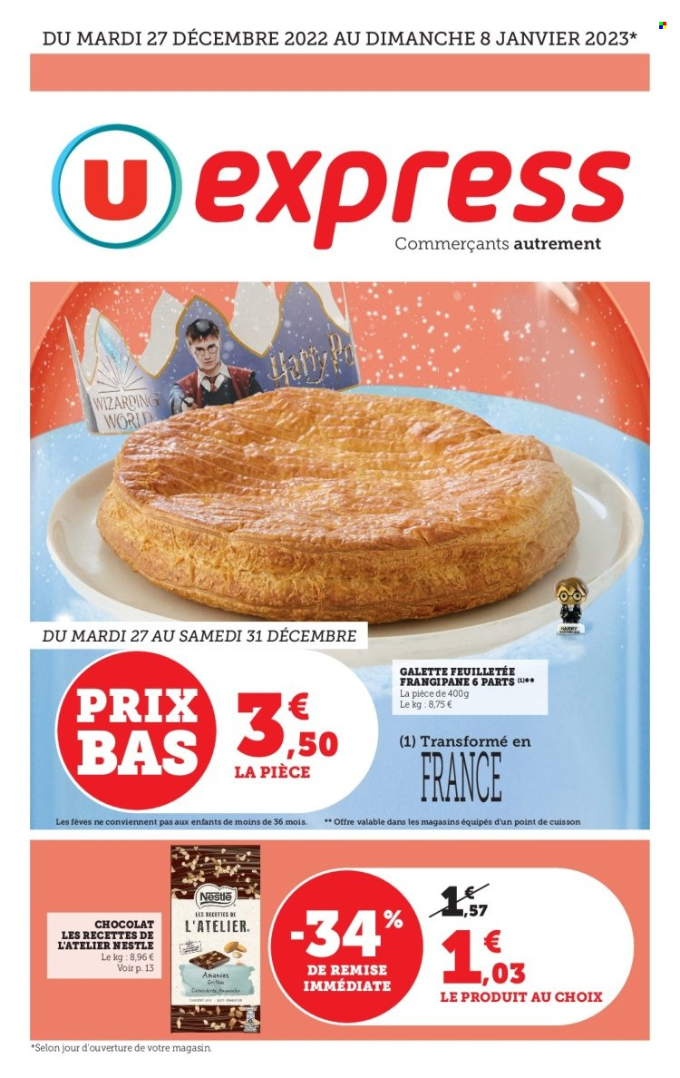 Catalogue U express - 27/12/2022 - 08/01/2023. Page 1