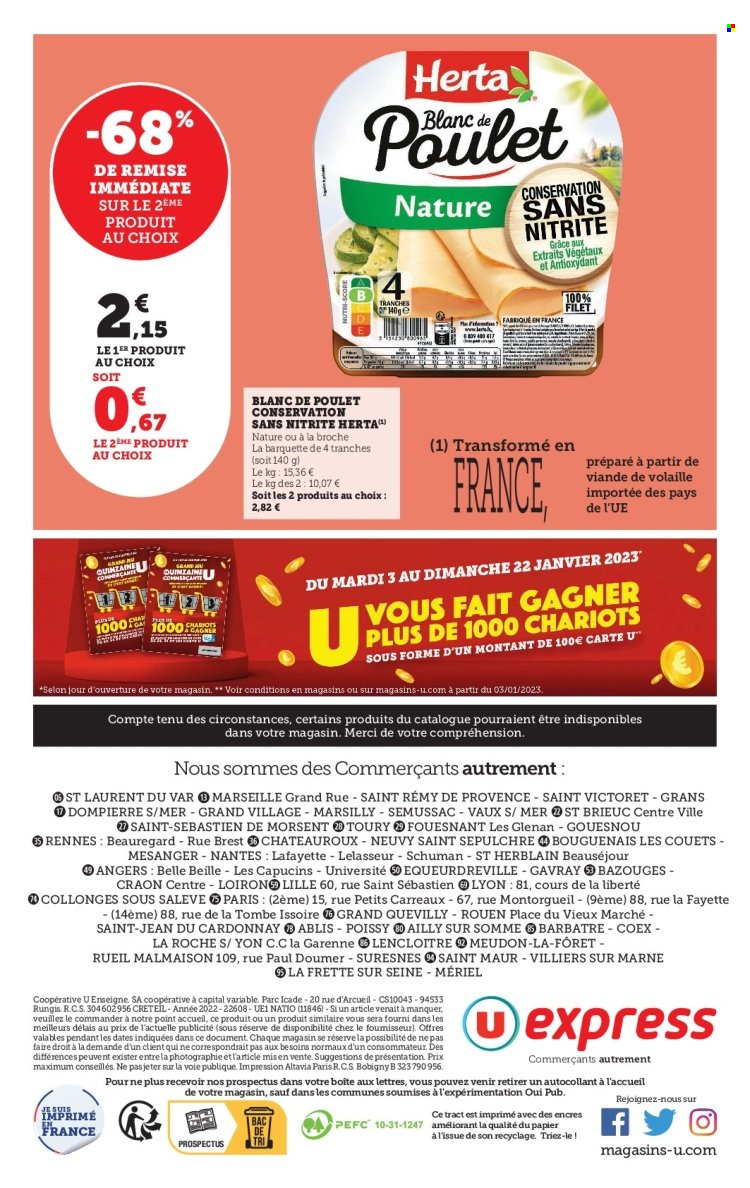 Catalogue U express - 27/12/2022 - 08/01/2023. Page 16