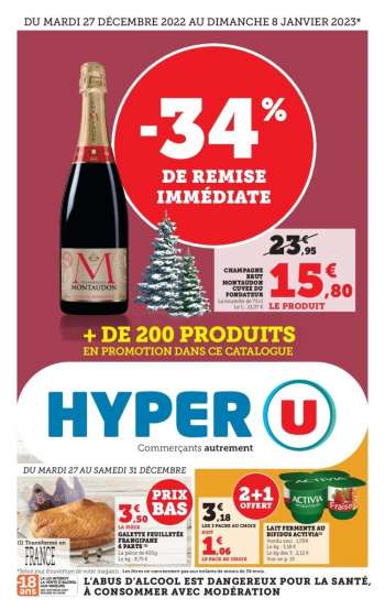 Catalogue HYPER U - 27/12/2022 - 08/01/2023.