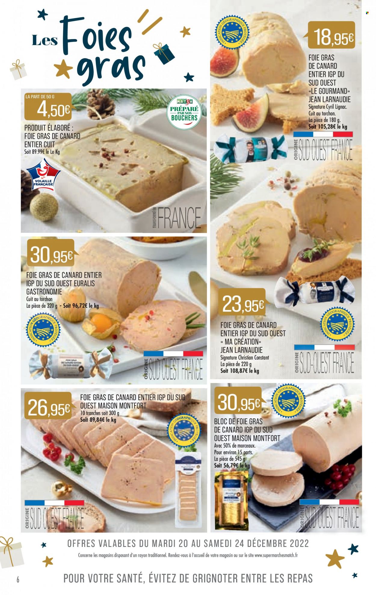 Catalogue Supermarché Match - 20/12/2022 - 31/12/2022. Page 6