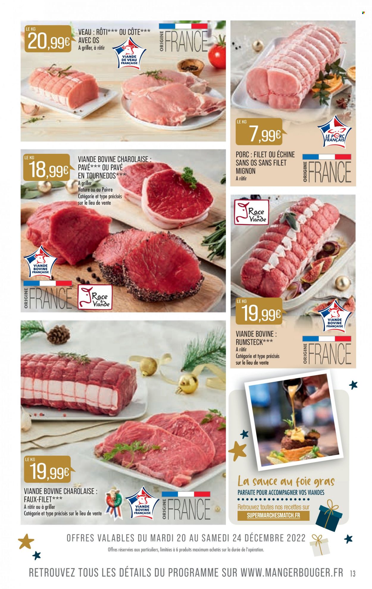 Catalogue Supermarché Match - 20/12/2022 - 31/12/2022. Page 13