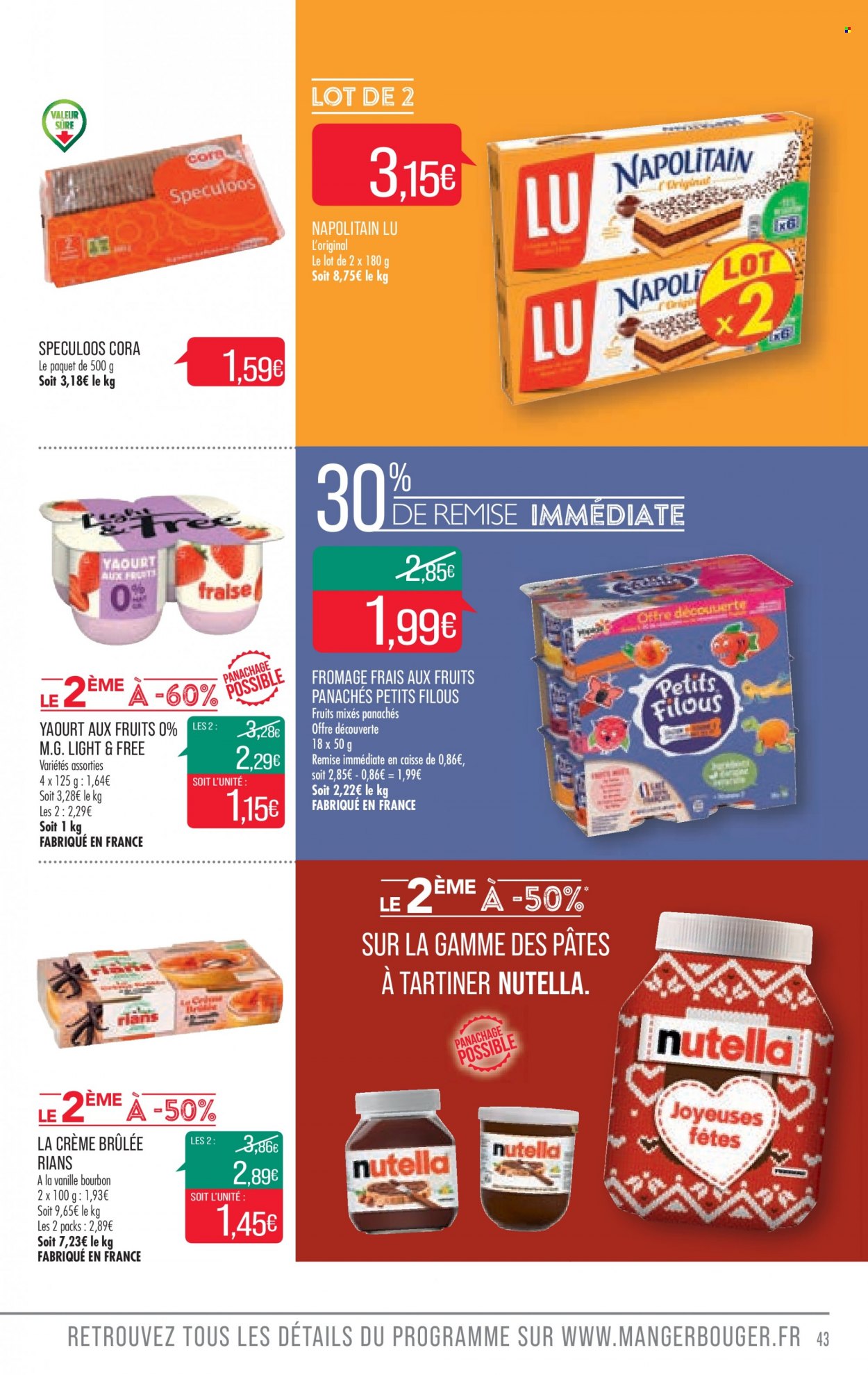 Catalogue Supermarché Match - 20/12/2022 - 31/12/2022. Page 43