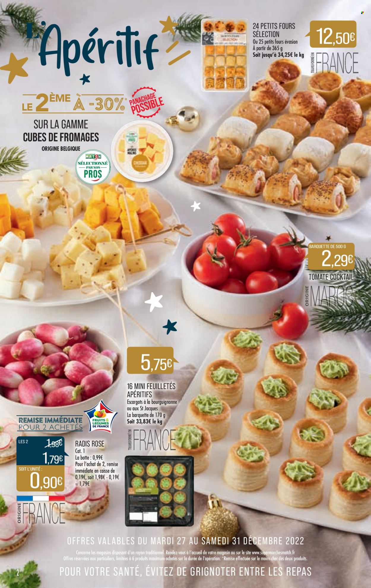 Catalogue Supermarché Match - 27/12/2022 - 08/01/2023. Page 2
