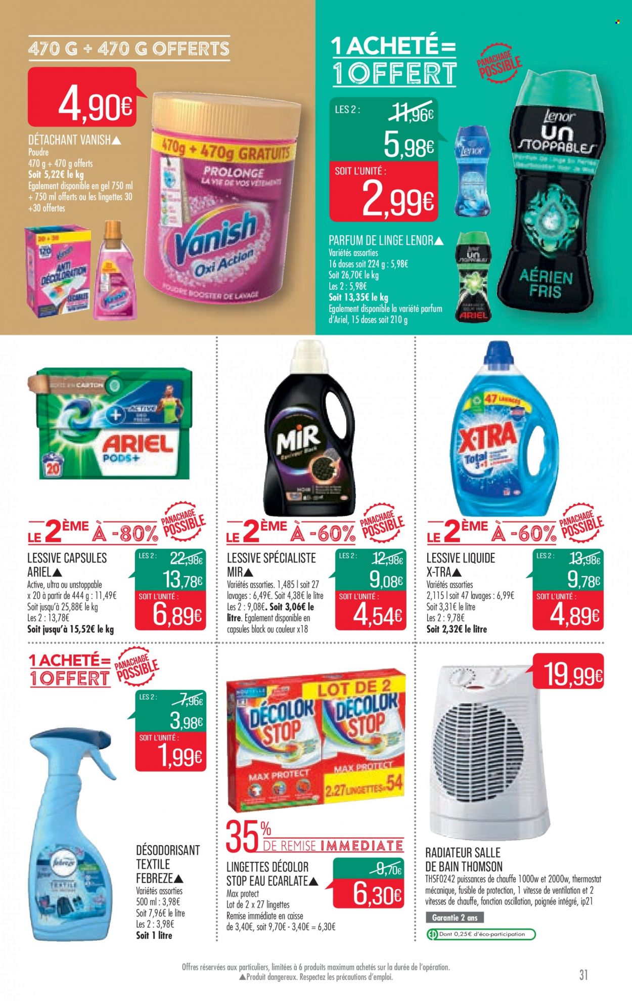 Catalogue Supermarché Match - 27/12/2022 - 08/01/2023. Page 31