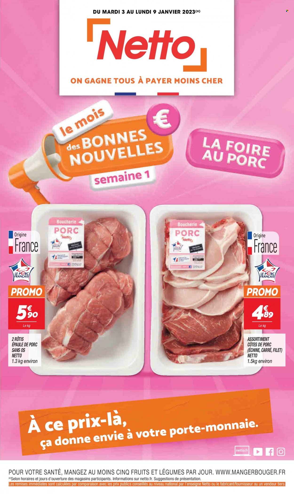 Catalogue Netto - 03/01/2023 - 09/01/2023. Page 1