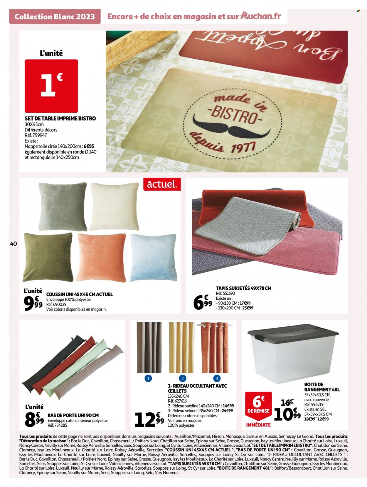 Catalogue Auchan - 02/01/2023 - 09/01/2023. Page 40