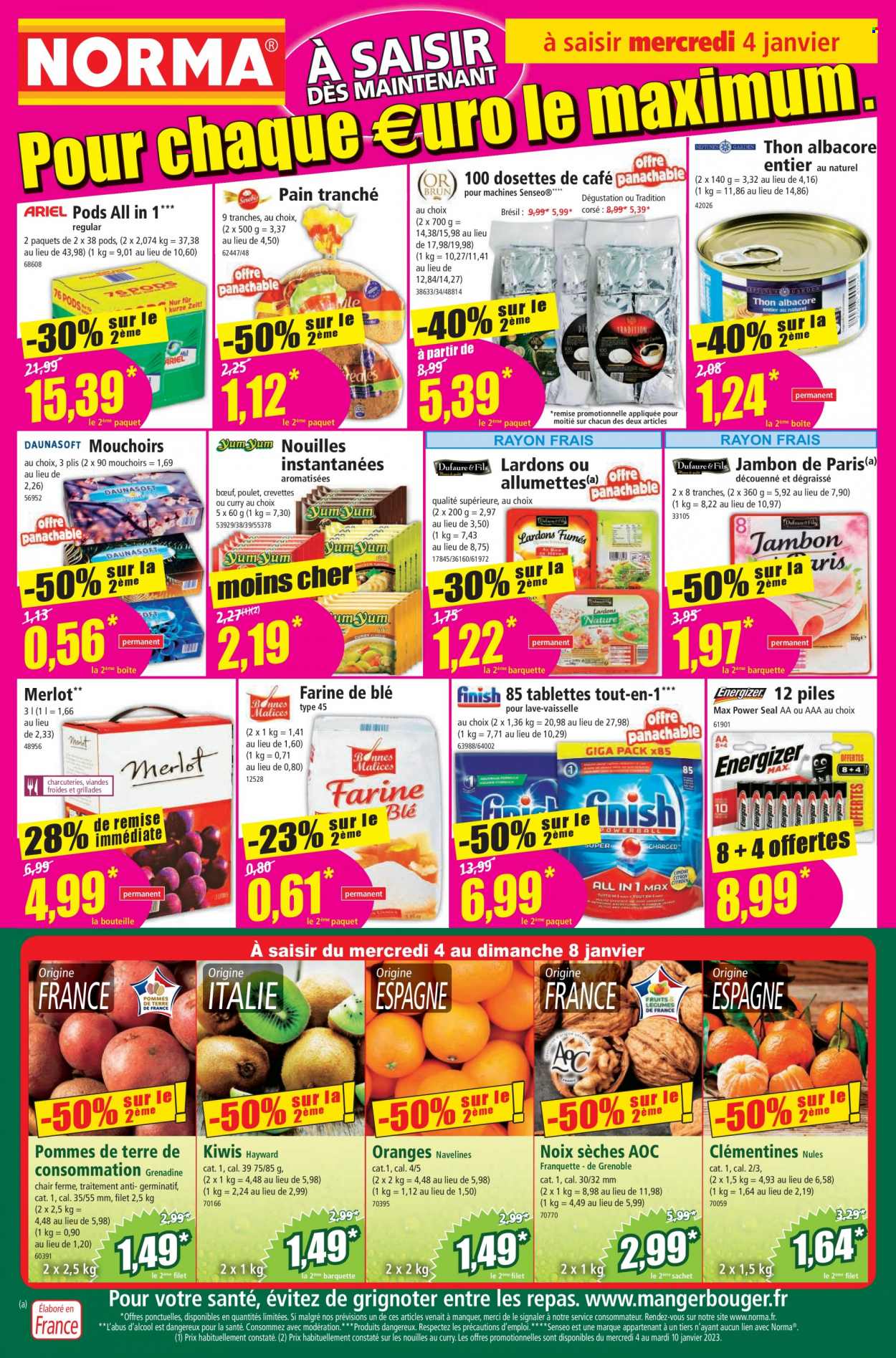 Catalogue Norma - 04/01/2023 - 10/01/2023. Page 1