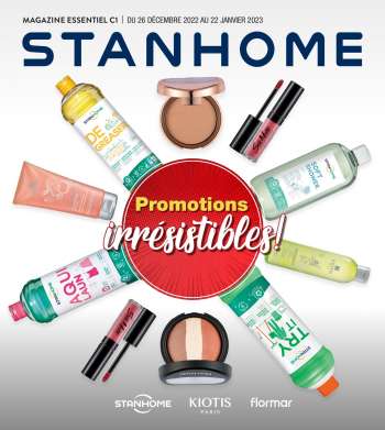 Catalogue Stanhome - 26/12/2022 - 22/01/2023.