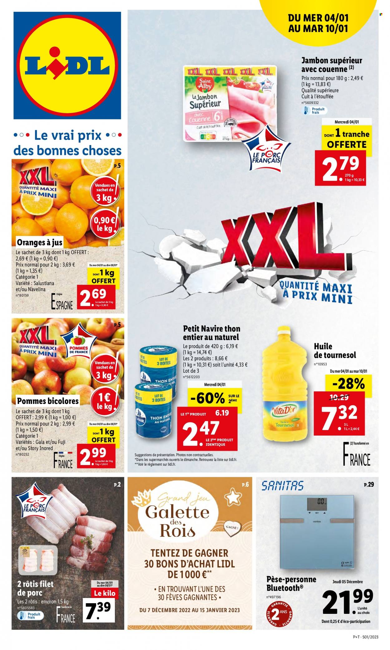 Catalogue Lidl - 04/01/2023 - 10/01/2023. Page 1