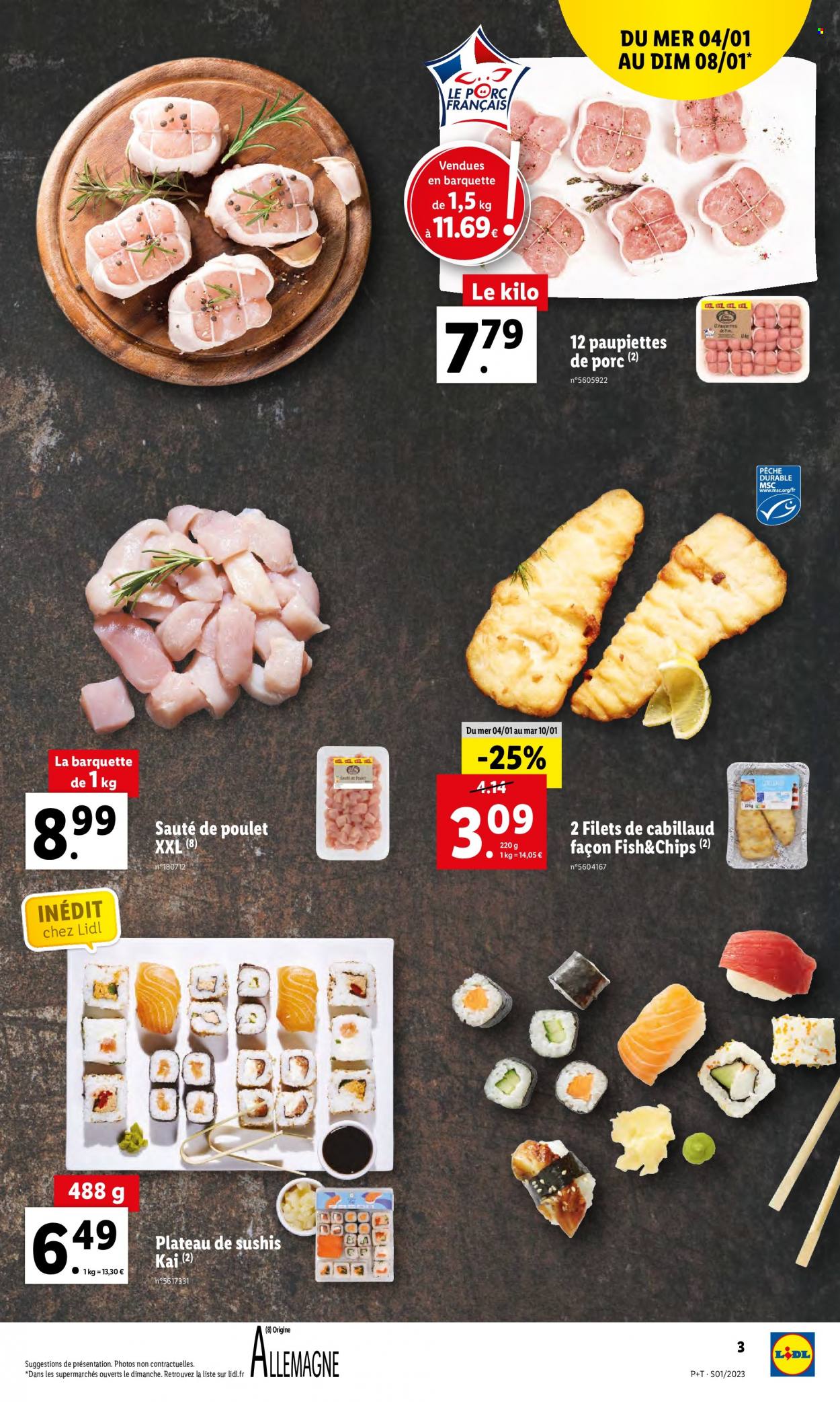 Catalogue Lidl - 04/01/2023 - 10/01/2023. Page 3