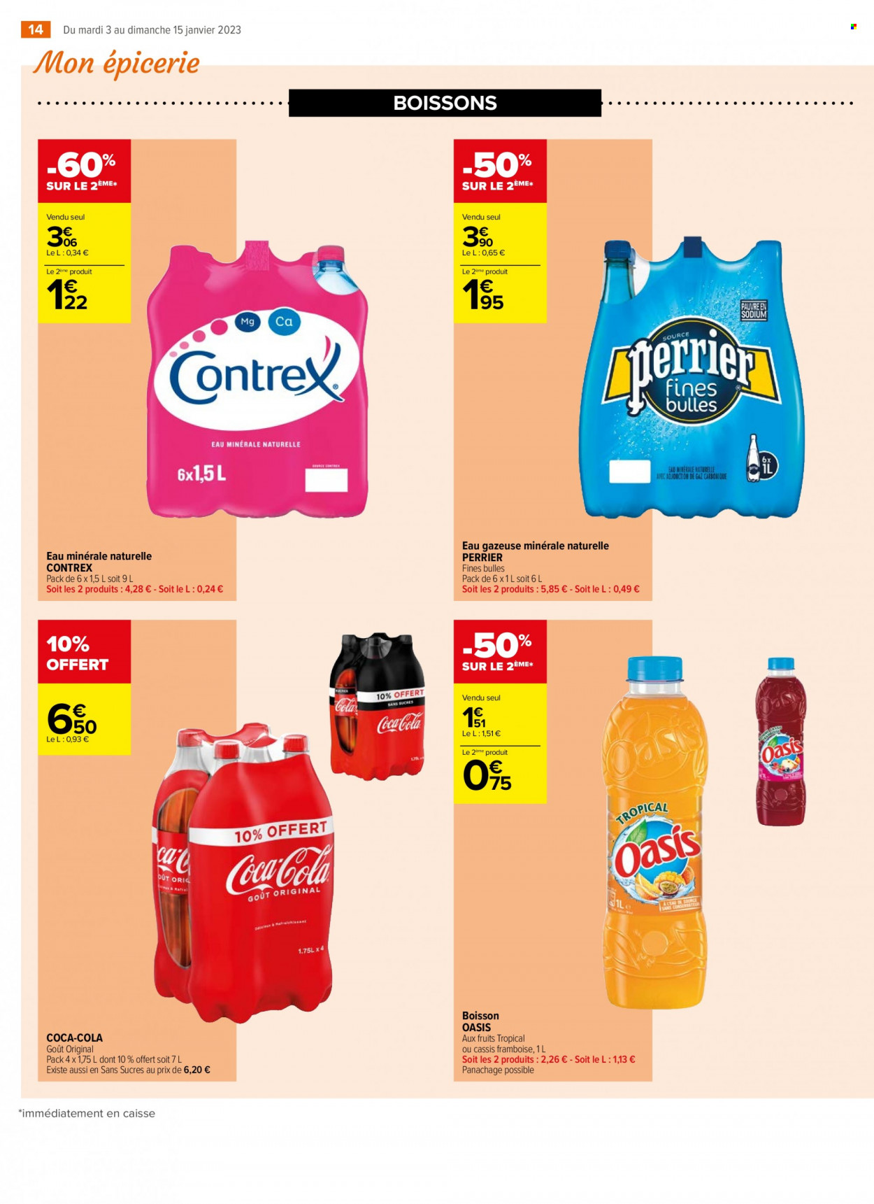 Catalogue Carrefour Contact - 03/01/2023 - 15/01/2023. Page 14