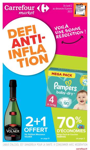 Catalogue Carrefour Market - 02/01/2023 - 08/01/2023.
