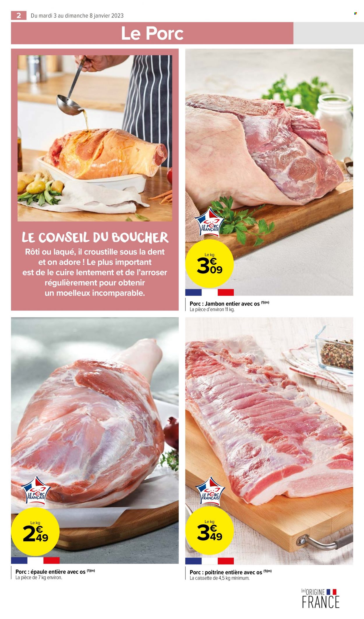 Catalogue Carrefour Market - 03/01/2023 - 08/01/2023. Page 2
