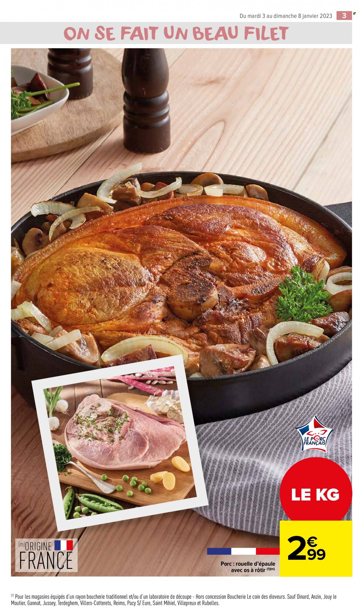 Catalogue Carrefour Market - 03/01/2023 - 08/01/2023. Page 3