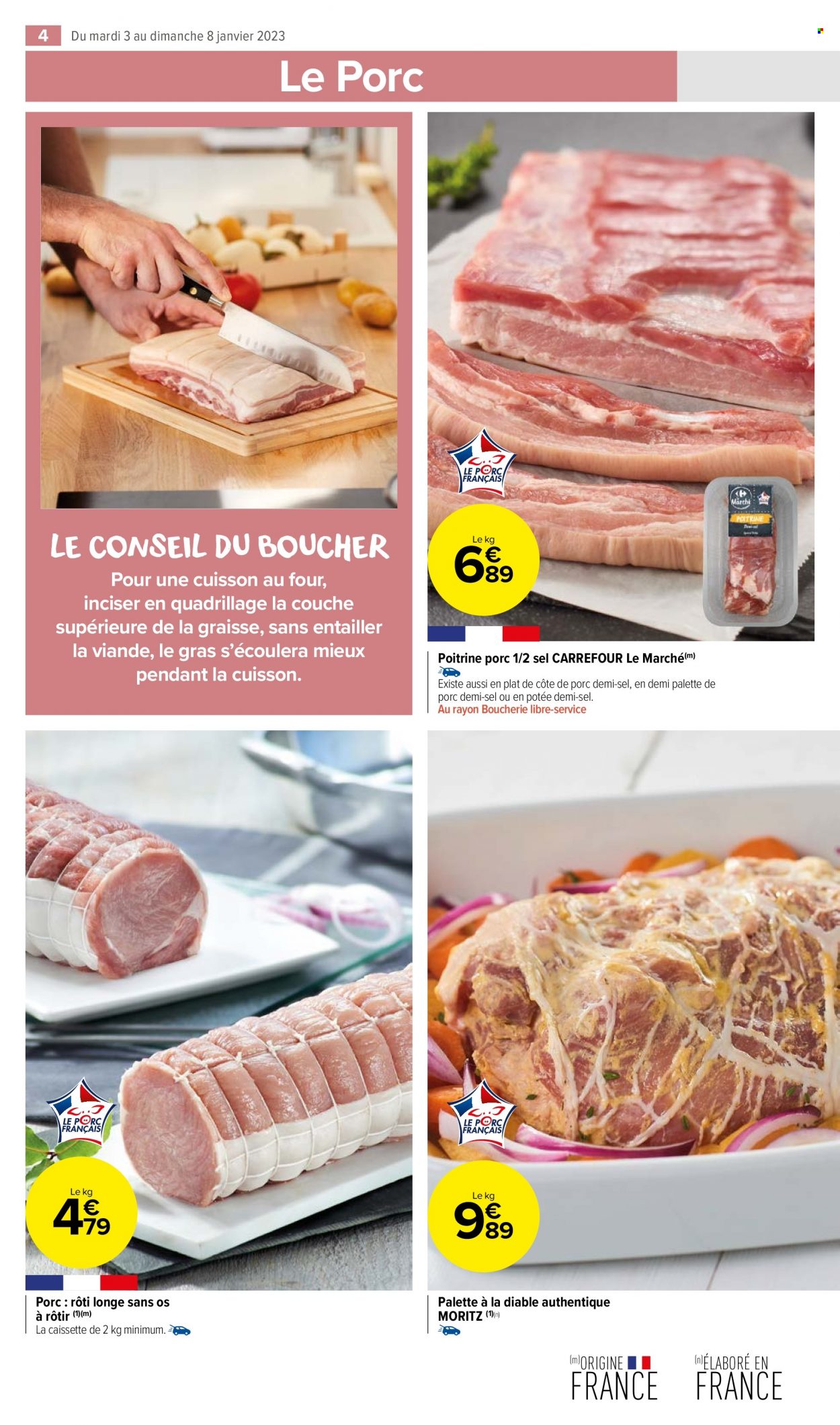 Catalogue Carrefour Market - 03/01/2023 - 08/01/2023. Page 4