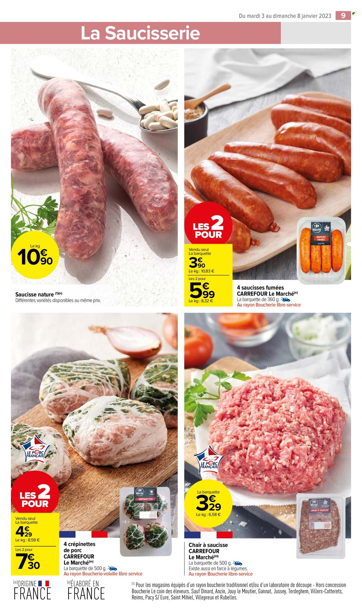 Catalogue Carrefour Market - 03/01/2023 - 08/01/2023. Page 9
