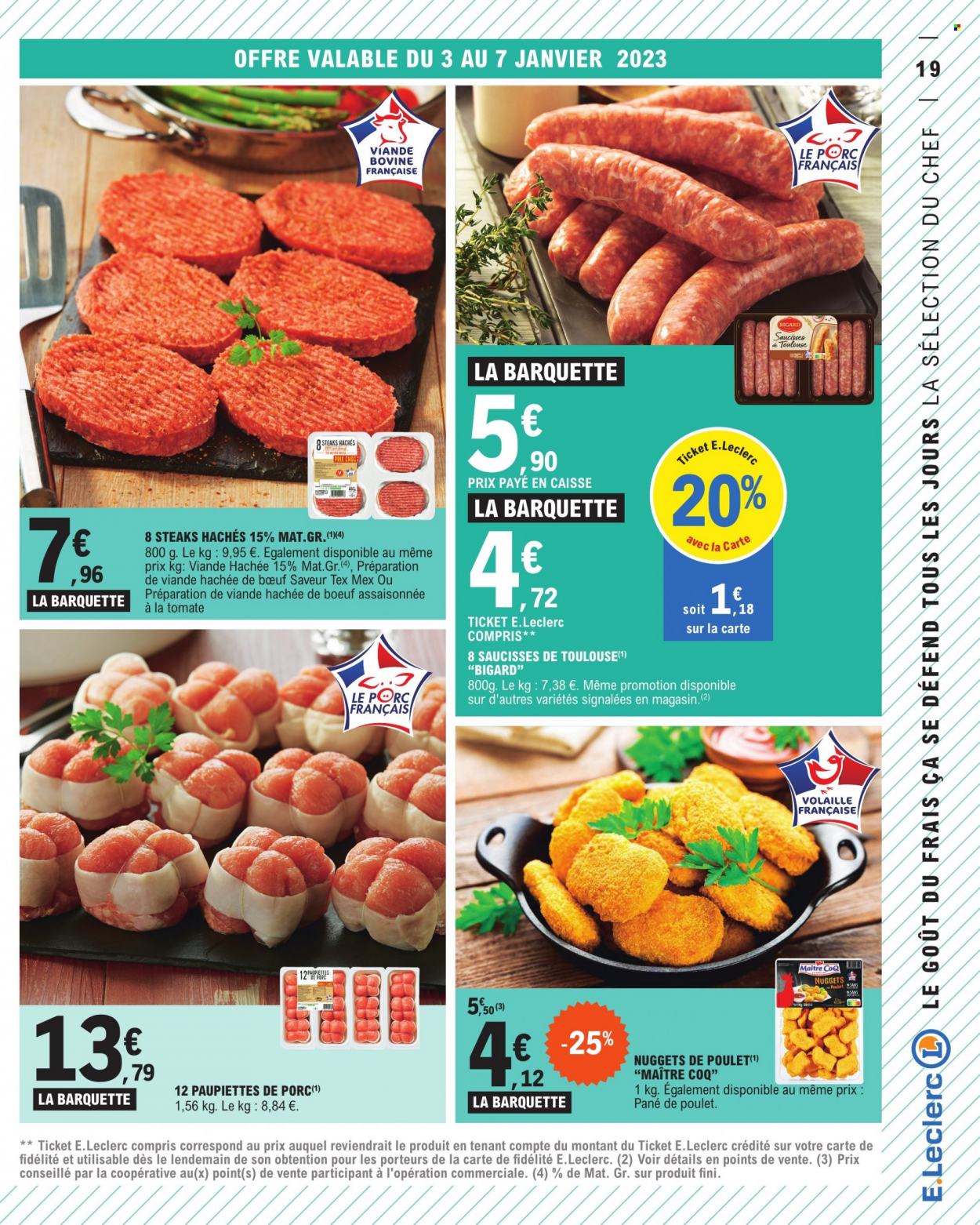 Catalogue E.Leclerc - 03/01/2023 - 14/01/2023. Page 19