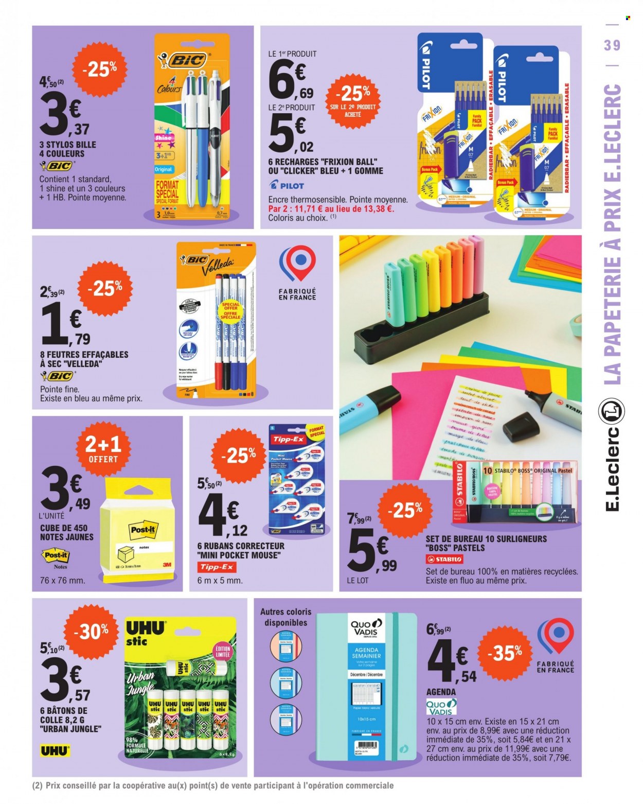 Catalogue E.Leclerc - 03/01/2023 - 14/01/2023. Page 39