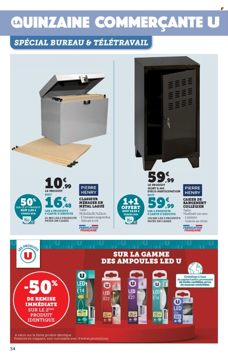 Catalogue SUPER U - 03/01/2023 - 15/01/2023. Page 34
