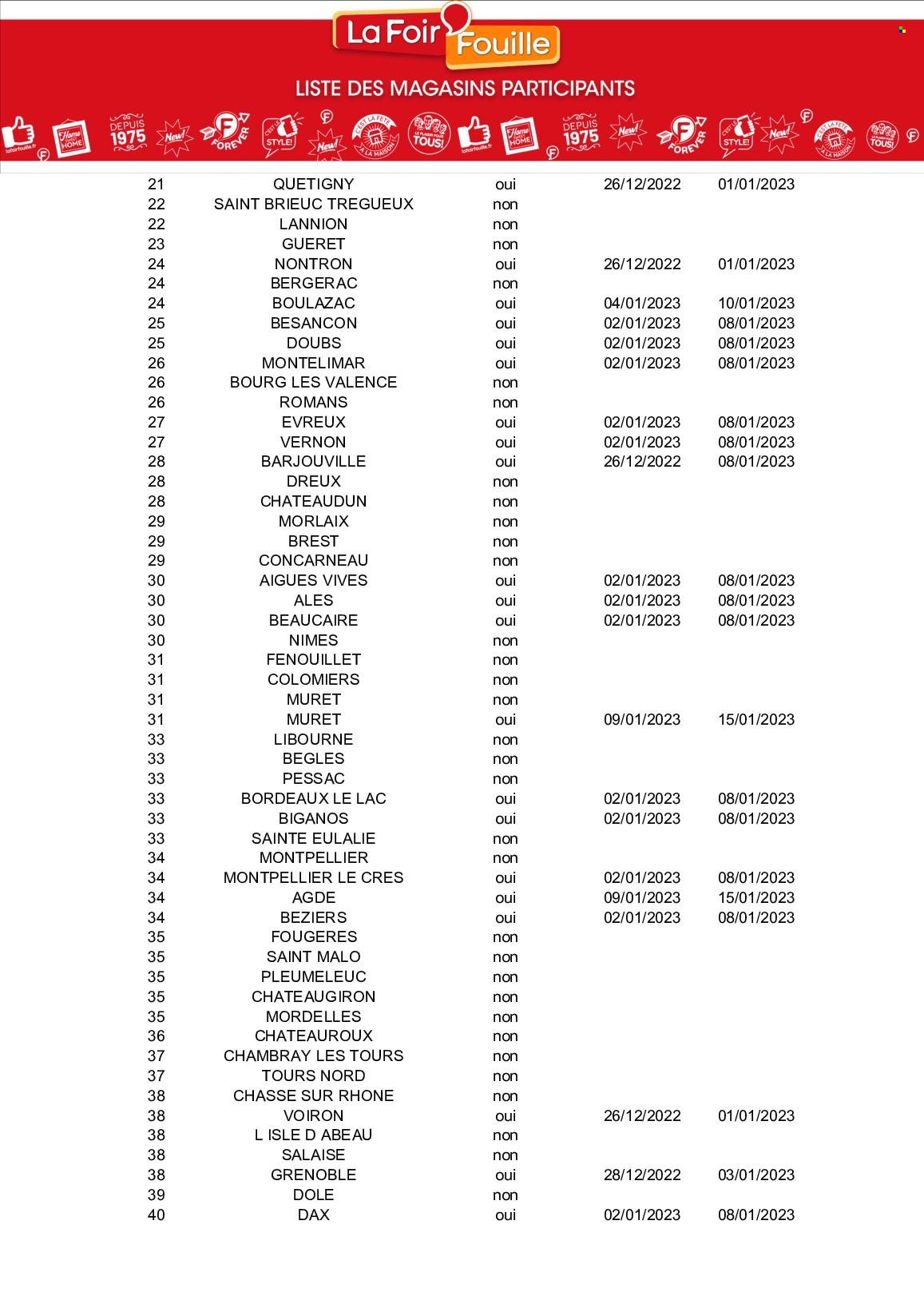 Catalogue La Foir'Fouille - 02/01/2023 - 08/01/2023. Page 18