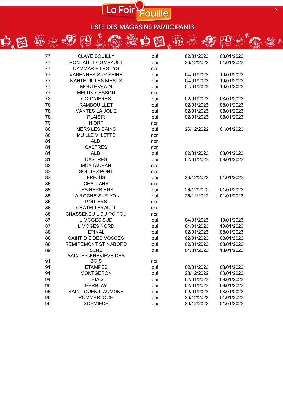 Catalogue La Foir'Fouille - 02/01/2023 - 08/01/2023. Page 21