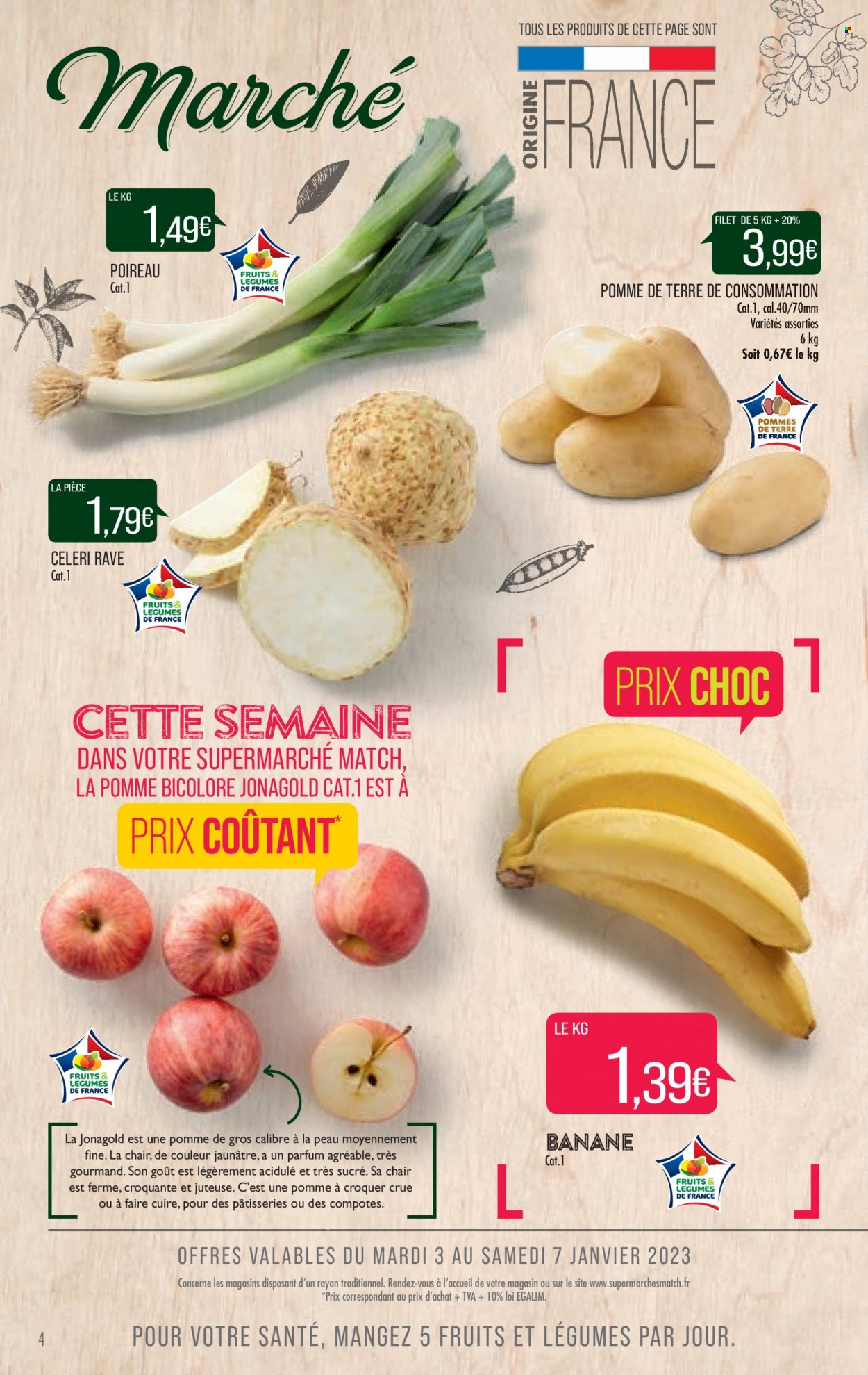 Catalogue Supermarché Match - 03/01/2023 - 08/01/2023. Page 4