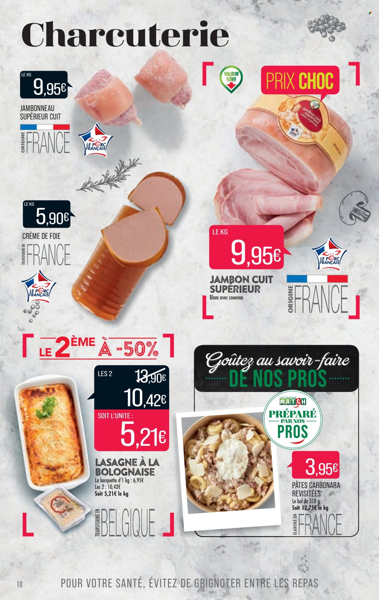 Catalogue Supermarché Match - 03/01/2023 - 08/01/2023. Page 10