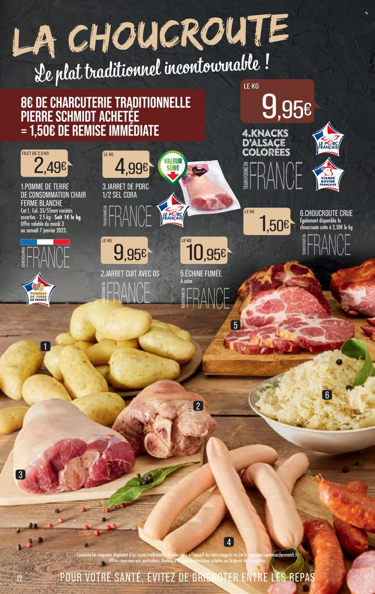 Catalogue Supermarché Match - 03/01/2023 - 08/01/2023. Page 12