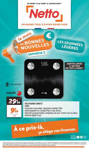 Catalogue Netto - 10/01/2023 - 16/01/2023.