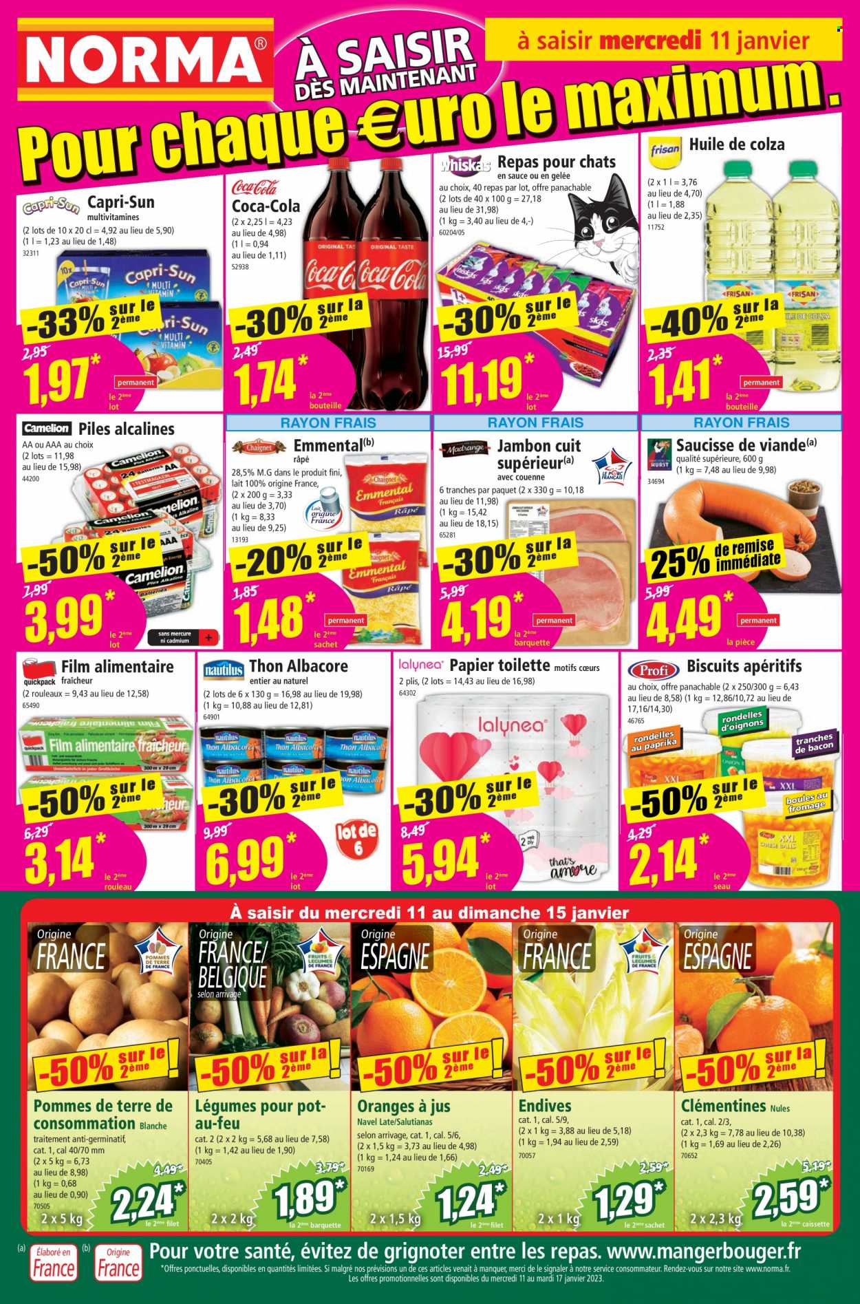Catalogue Norma - 11/01/2023 - 17/01/2023. Page 1