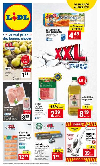 Catalogue Lidl - 11/01/2023 - 17/01/2023.
