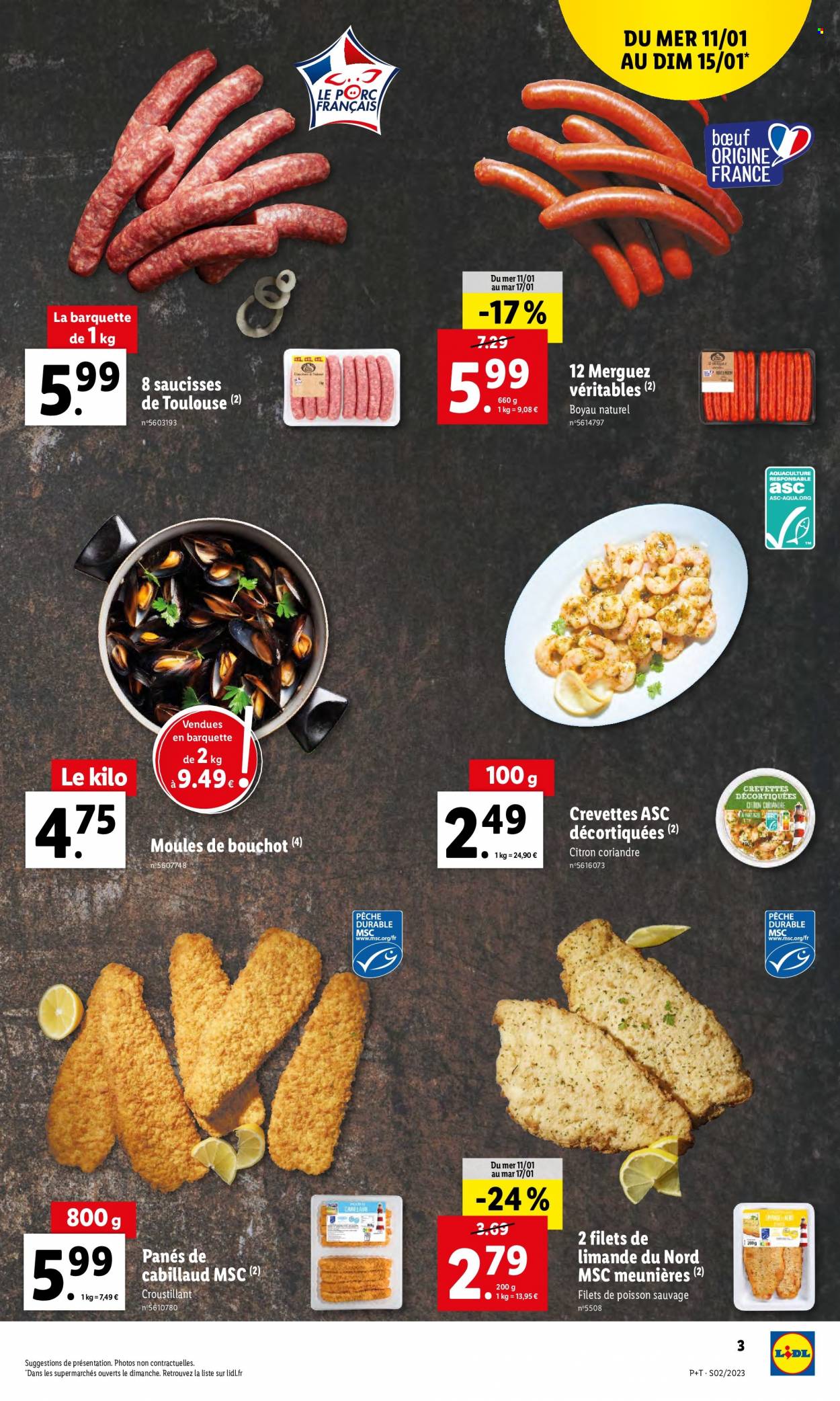 Catalogue Lidl - 11/01/2023 - 17/01/2023. Page 3