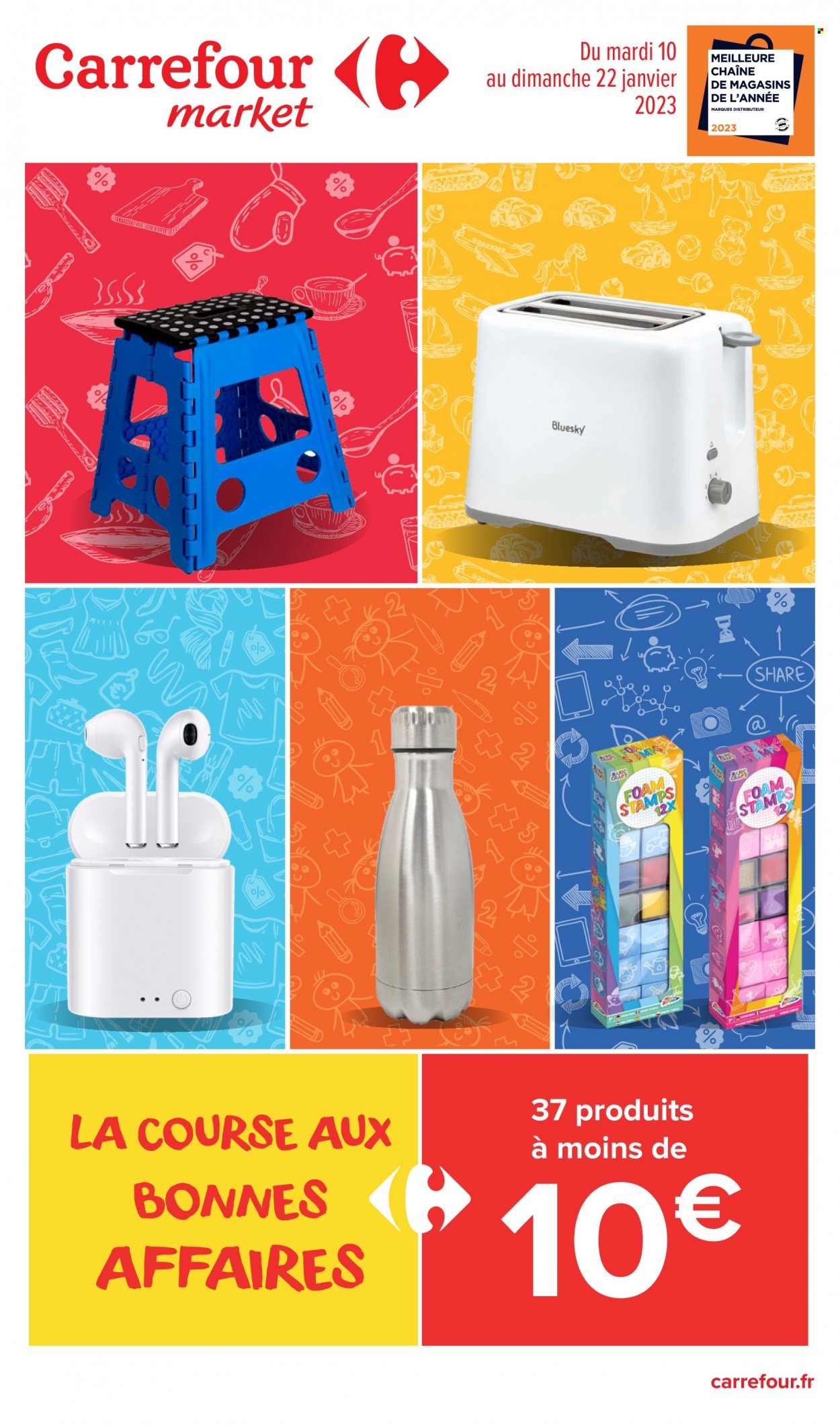 Catalogue Carrefour Market - 10/01/2023 - 22/01/2023. Page 1