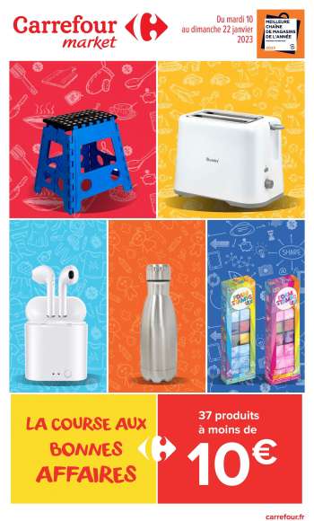 Catalogue Carrefour Market - 10/01/2023 - 22/01/2023.